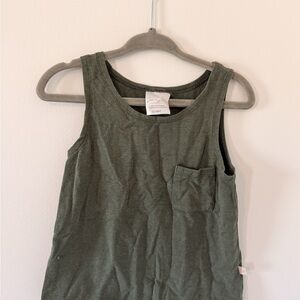 Kids Green Tank Top